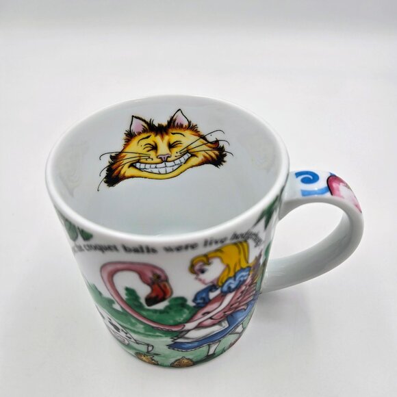 Alice In Wonderland Café By Paul Cardew Porcelain Coffee Tea Mug Cup England - Picture 16 of 16
